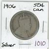 Image 1 : 1906 Canadian silver 50 cent coin