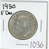 Image 1 : 1950 Canadian silver 50 cent coin