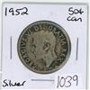 Image 1 : 1952 Canadian silver 50 cent coin
