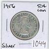 Image 1 : 1956 Canadian silver 50 cent coin