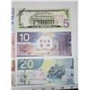 Image 6 : 6 Faux Canadian and US bills