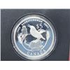 Image 3 : 2005 Saskatchewan Centennial, Canadian fine silver 5 dollar proof coin - in case