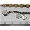 Image 2 : 2 Coin bracelets - British 3 farthings & Lincoln coins