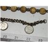 Image 3 : 2 Coin bracelets - British 3 farthings & Lincoln coins