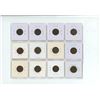 Image 2 : Lot of 12 Canadian George V Small Cents. Dates include 1920, 1921, 1927, 1928, 1929, 1930, 1931, 193