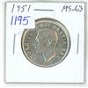 Image 1 : 1951 Canadian Silver 50 Cents. MS-63. Nice.