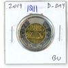 Image 1 : 2019 D-Day $2 Toonie. 75th Anniversary of D-Day, the invasion of Normandy during World War II. BU fr