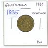 Image 1 : Guatemala. 1969 1 Centavo. BU.
