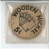 Image 2 : Deadwood 1876 Wooden Nickel