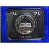 Image 2 : 1973 Canadian Nickel Dollar. 100th Anniversary of PEI joining Canada. Specimen. Housed in its origin