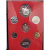 Image 1 : 1973 Double Dollar Specimen Set. The Silver Dollar commemorates the 100th Anniversary of the RCMP. T