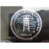 Image 2 : 1977 Double Dollar Specimen Set. The Silver Dollar commemorates the 25th Anniversary (Silver Jubilee