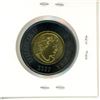 Image 2 : UNC 2022 Canadian Back Toonie - Queen Elizabeth II Mourning