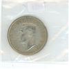 Image 2 : 1952 canadian silver 50 cent coin
