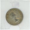 Image 2 : 1958 Canadian silver 50 cent coin