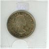 Image 2 : 1961 Canadian silver 50 cent coin