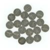 Image 1 : Lot of 20 (1947) nickel 5 cents