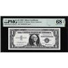 1957 $1 Silver Certificate Star Note Fr.1619* PMG Superb Gem Uncirculated 68EPQ