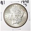Image 1 : 1898-S $1 Morgan Silver Dollar Coin