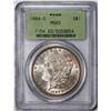 Image 1 : 1884-O $1 Morgan Silver Dollar Coin PCGS MS63 Old Green Holder