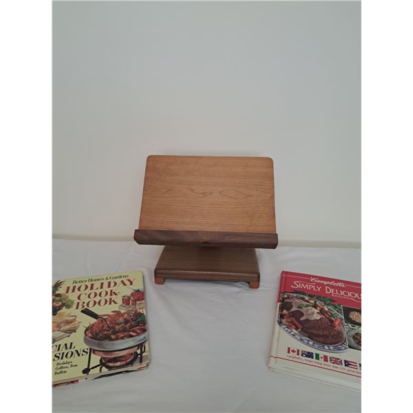 Wooden adjustable Book stand