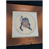 Image 4 : 3 Wooden Framed Art