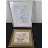 Image 1 : 2 Framed Floral Prints
