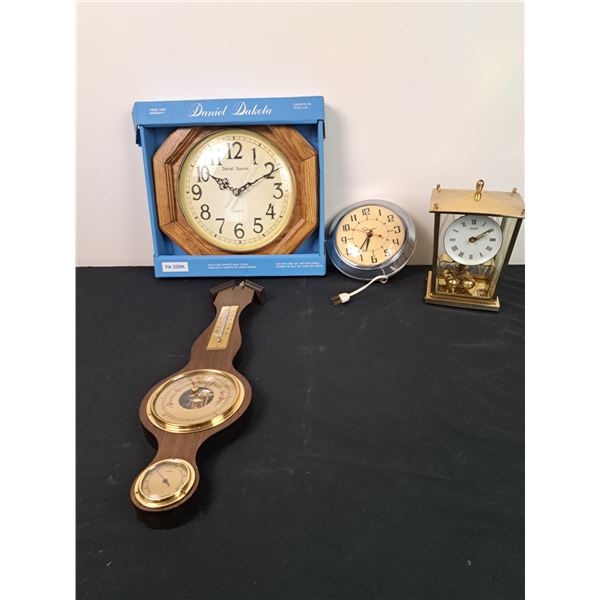 Clock and Barometer Lot