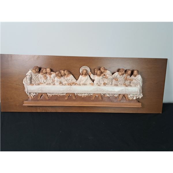 Girotti Sculptured Art "The Last Supper" Wall Decor