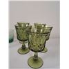 Image 3 : Assorted Green Glassware