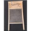 Image 1 : Vintage Economy Glass & Wood Washboard