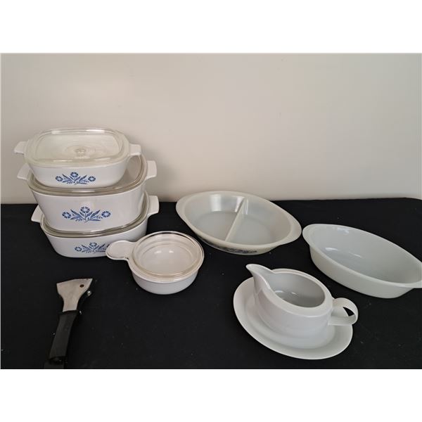 Corning Ware, Glassbake & Stokes Ovenware