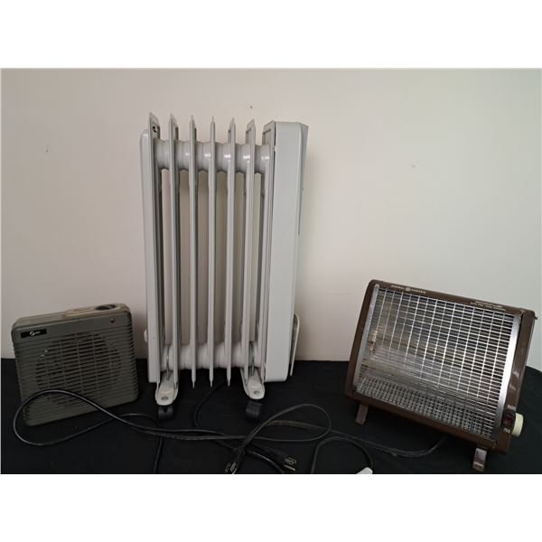 3 Portable Heaters