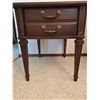 Image 1 : Kroehler Side Table with Drawer with Removable Glass Top