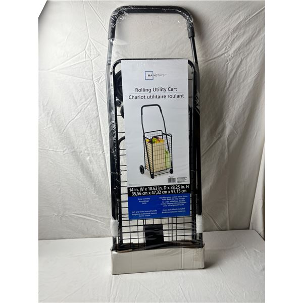 Rolling utility cart