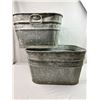 Image 1 : GSW Metal Tubs