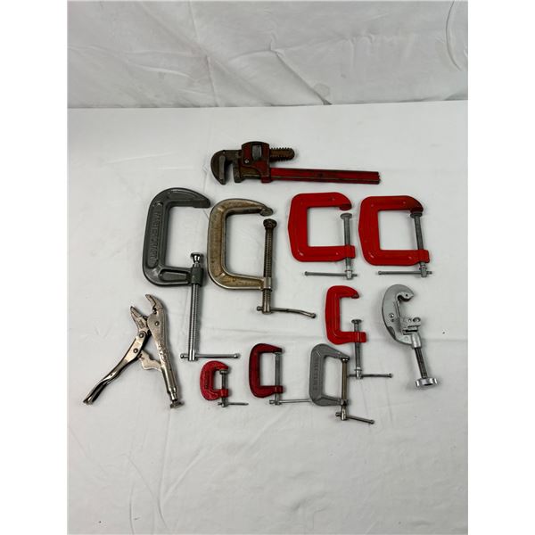 Assortment of clamps