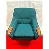 Image 1 : Vintage teal armchair