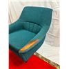 Image 2 : Vintage teal armchair