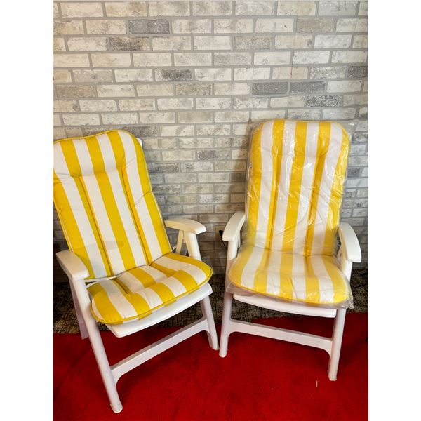 2 "Patio Creations" Folding Chairs