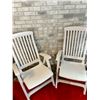 Image 4 : 2 "Patio Creations" Folding Chairs