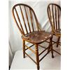 Image 2 : 3 Wooden Chairs