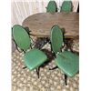 Image 3 : Dining Table and 4 Vintage "FDY" Chairs