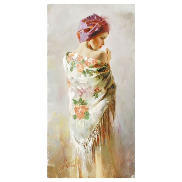 Pino (1939-2010) "Reflections" Limited Edition Giclee On Canvas