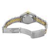 Image 9 : Rolex Ladies Two Tone Silver Index Emerald and Diamond Datejust Wristwatch