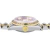 Image 5 : Rolex Ladies Two Tone Emerald and Diamond Date Wristwatch
