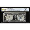 Image 1 : 1935A $1 Silver Certificate Note Gutter Fold Error Fr.1608 PCGS Very Fine 30