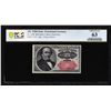 Image 1 : 1874 Fifth Issue 25 Cents Fractional Currency Note Fr.1309 PCGS Choice Unc 63