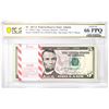Image 1 : Pack of 2017A $5 Federal Reserve STAR Notes Atlanta Fr.1998-F* PCGS Gem UNC 66PPQ