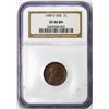 Image 1 : 1909-S VDB Lincoln Wheat Cent Coin NGC XF40BN